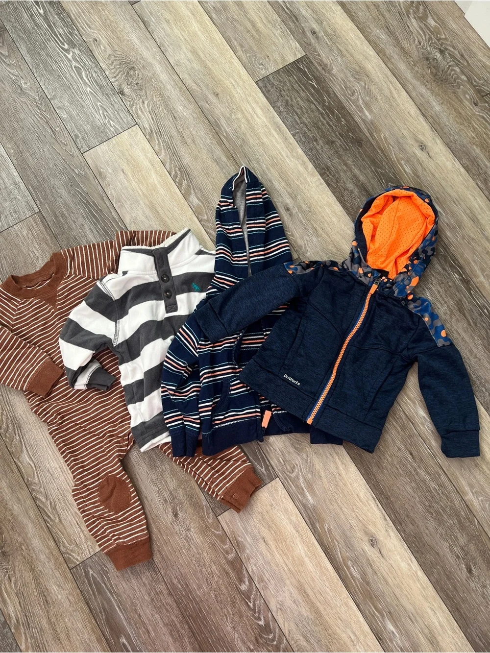 Bundle baby boy jackets romper fleece pullover